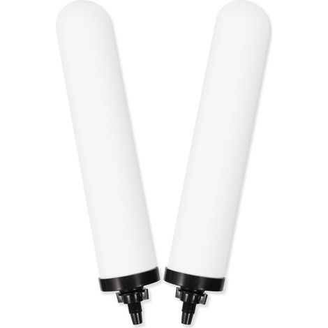 Cartouche céramique FL-005 compatible Doulton Ultracarb, filtre à eau 10 pouces à charbon actif, remplacement pour système gravitaire, purificateur de rechange (1/5)