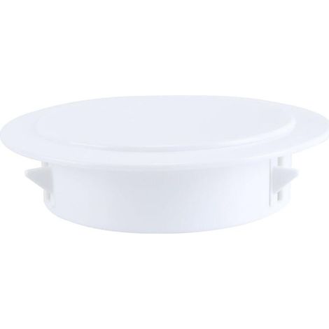 Bouchon décoratif pour Trou de climatisation, diamètre extérieur de 120 mm, Embout de Tuyau pour Protection de Tuyau, Insert de Verrouillage Circulaire en Plastique Blanc (1/5)