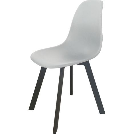 Chaise de jardin design scandinave avec pieds en aluminium IBIS (1/3)