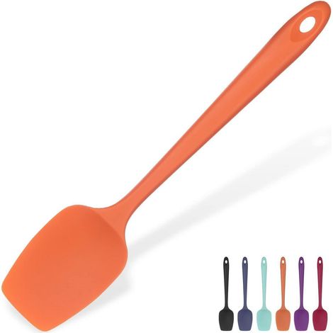 Silikon Löffelspatel 29cm Hitzebeständig bis 315℃ Orange