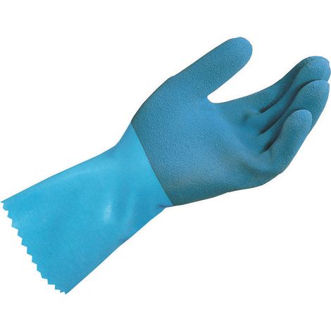 Mapa GUANTI IN LATTICE JERSETTE 301 Col. Blu tg.10 5.00 paia