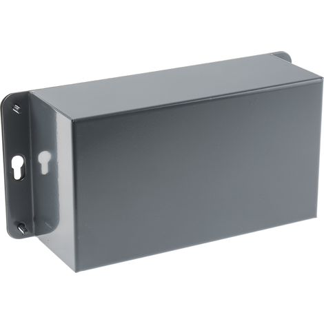 Boîtier d'instrumentation RS PRO en Acier laminé à froid Gris, dim. ext. 110 x 200 x 72mm ( Prix pour Boîte de 1 )