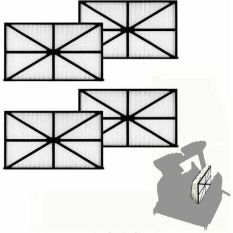 Pack of 4 Robotic Pool Filters Rcx70101, Replacement Cartridge Filters for Hayward Robotic AquaVaC TigerShark SharkVac, Pool Filter Cartridges 827261 (1/4)