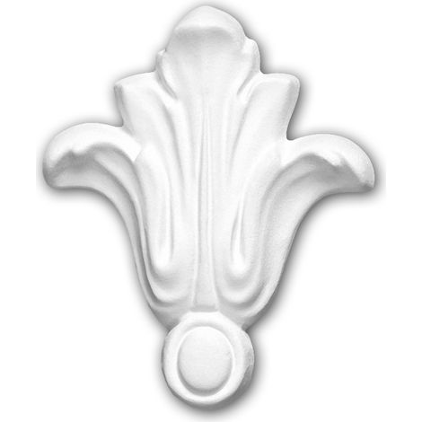 Elemento decorativo 160005 Profhome design classico senza tempo bianco