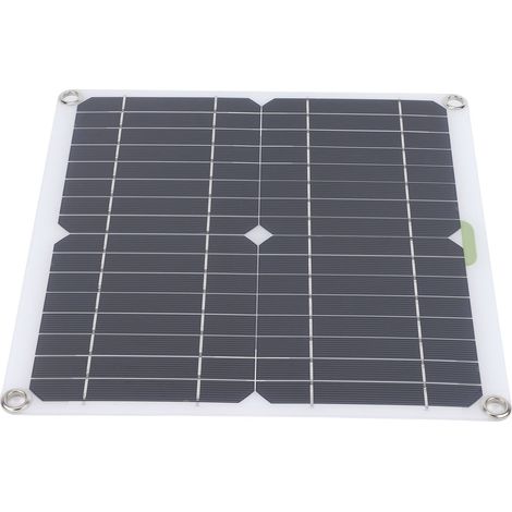 Kit panneau solaire 200W pour voiture, chargeur portable universel pour téléphone MP3, adapté aux véhicules camping-car bateau (1/5)