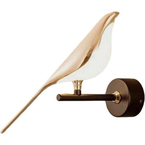 Applique Murale Oiseau, Lampe Murale Intérieur Chevet Appliques Murales Éclairage Mural LED Luminaires Muraux pour Escaliers (1/4)