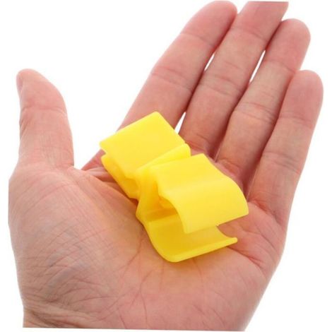 Clips Pour Poteaux - Boucles Entraînement Sport - Accessoire Fixation Poteau Entraînement Football Basket - Lot De 10 Pièces (1/4)