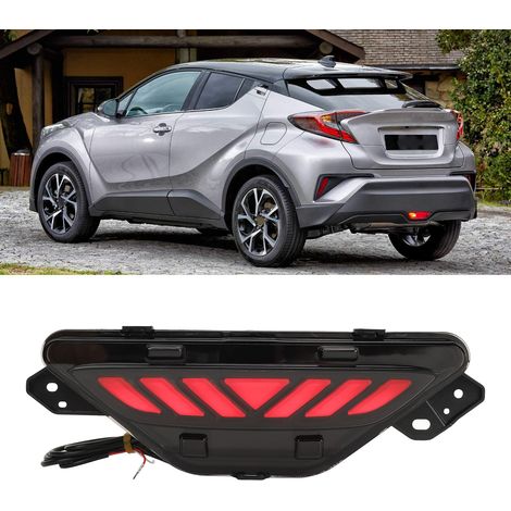 Feux arrière à LED pour pare-chocs Toyota C-HR 2017-2020 avec 2 fonctions (Référence : MCR210A)