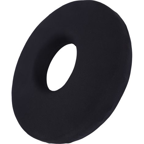Coussin d'assise de 35 cm (13,8 po) pour prévenir les escarres et soulager les douleurs, forme circulaire, pour fauteuil roulant ou lit d'allaitement. (1/5)