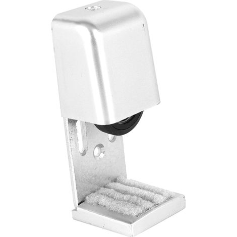 Guide pour porte coulissante inox, argenté (1/5)