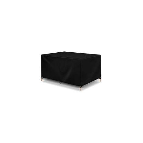 Housse De Protection Pour Canape De Jardin - Tissu Oxford 420D - Impermeable Anti-Uv Anti-Poussiere - 123 X 123 X 74 Cm (1/5)