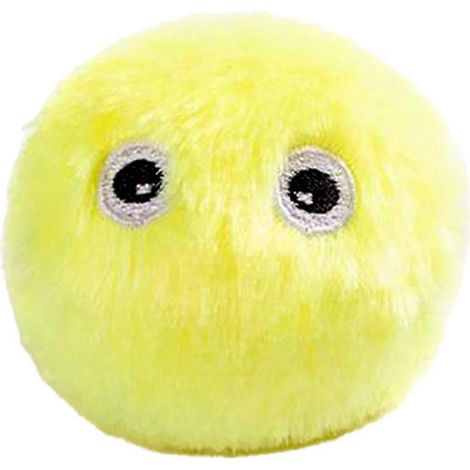 Balle interactive intelligente pour chat, jouet d'entraînement pour chat à la menthe pour chat, balle de jeu pour chat et animal de compagnie Xiaomao Maomao, jaune - FFY (1/4)
