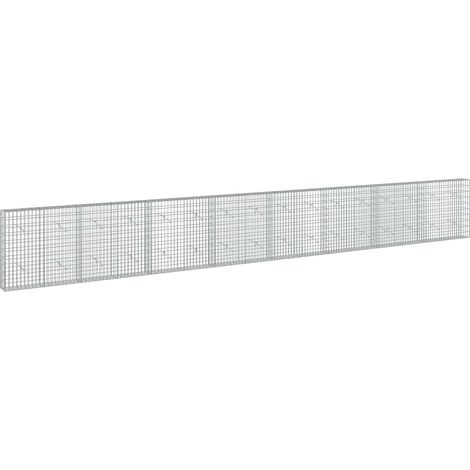 Gabion avec Fil de 3,5 mm et Maille de 5 x 10 cm 800 x 20 x 100 cm - vidaXL (1/5)