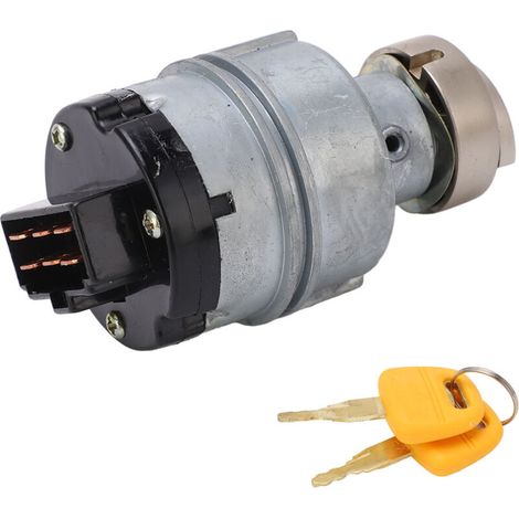 Interrupteur d'allumage avec 2 clés 4360297, remplacement de démarrage de pelle pour série Hitachi ZAX (1/5)