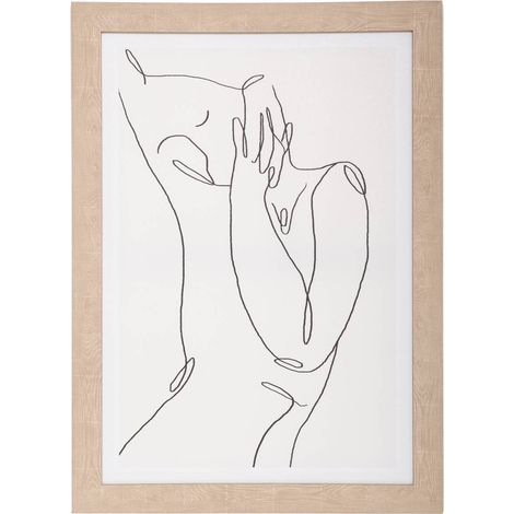 Tela incorniciata visage 50x70cm - Atmosphera créateur d'intérieur