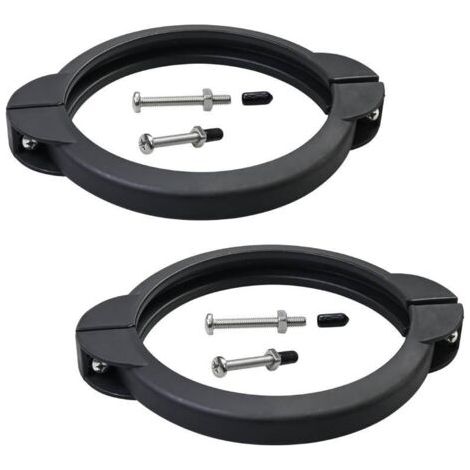 Collier de serrage de piscine de rechange SF80110-2 avec vis, compatible avec les pompes à filtre à sable Intex de 12 et 14 pouces (débit : 2 100 et 2 800 gal/h) pour piscines hors sol (1/5)