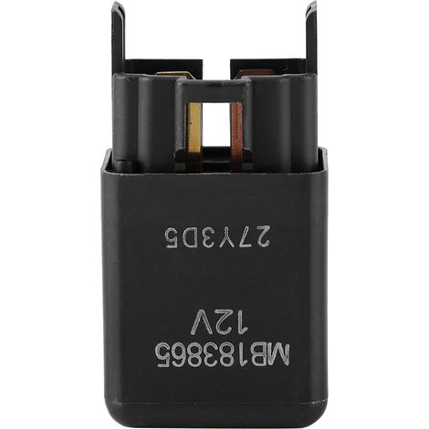 Modulo relè automatico, nero Installazione facile Leggero MB183865 12V ad alta resistenza per accessori per auto (1/5)