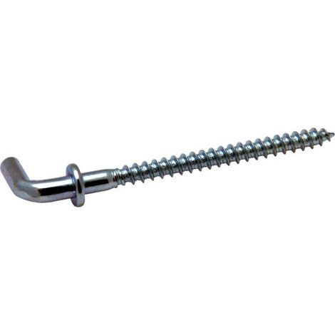 Gonds à Vis bois à Collerette 4X35 Acier zingué-1 pièce