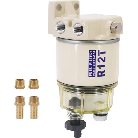 The R12T oil-water separator assembly is suitable for small diesel engines on speedboats and tankers. (1/4)