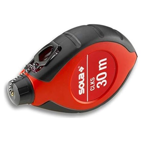 Cuerda para marcar sola CLKS rojo 30 metros