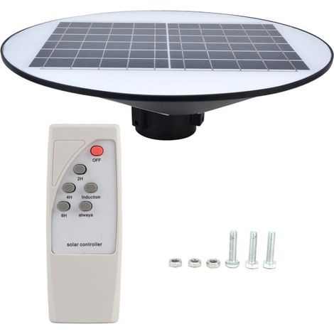 Lampadaire de Jardin, lampadaire à 3 têtes, Lampe Solaire étanche Ronde, actionnée par la lumière pour Les Mariages pour la Cour pour Les terrasses (1/5)