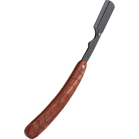 Porte-rasoir manuel classique, outil de rasage et de soin du visage pliable à l'ancienne (porte-lame) (1/5)