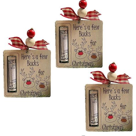 Niedliche dekorative Spardosen, Weihnachtsgeldkästen, Geschenke für Kinder, Christbaumschmuck B (1/5)