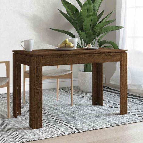 Teenpull – Esstisch Braun Eichen-Optik 120x60x76 cm Holzwerkstoff (1/5)