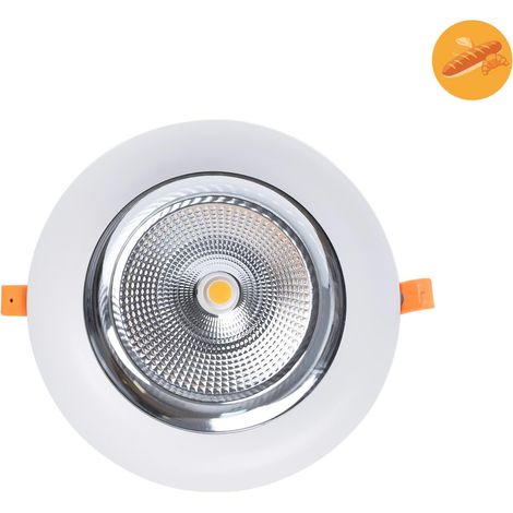 Downlight LED Especial Para Panadería - 40W - Driver Philips