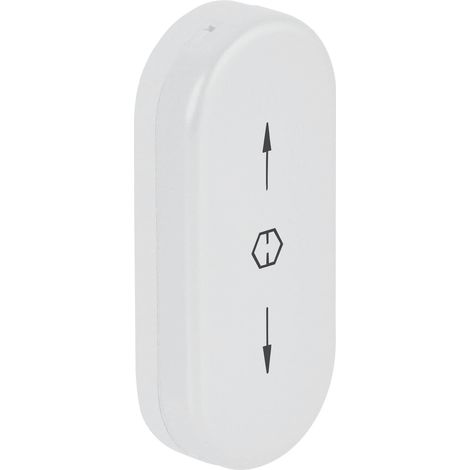 Maniglia per porta hoppe alluminio bianco 29x66 mm (1/4)