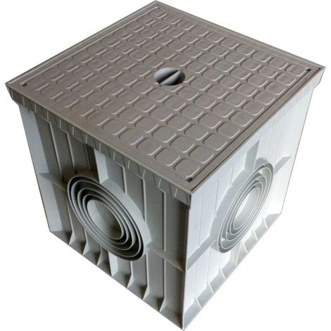 Pozzetto da incasso con coperchio - 200x200 mm