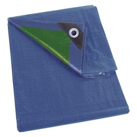 BÂCHE - BLEU/VERT - STANDARD - 5 X 8 M 70-0508