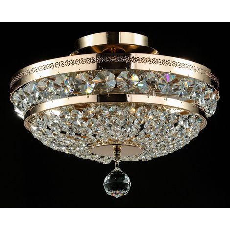 Lampadario Royal Classic in Metallo Ottilia Oro (1/2)