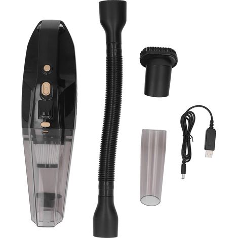 Aspirateur à main sans fil 6000Pa 120W, cyclone portatif rechargeable 12V pour maison, nettoyage puissant (1/5)