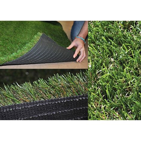 10 METRI QUADRI PRATO SINTETICO CALPESTABILE 40 MM FINTA ERBA TAPPETO GIARDINO (1/5)