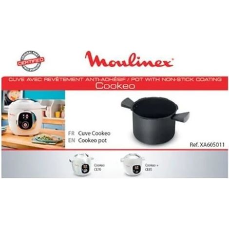accessoire cuve + 2 poignees cuiseur cookeo moulinex XA605011