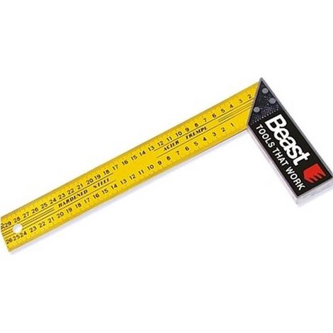 Équerre de mesure pour menuiserie, acier, 350 m c (1/5)