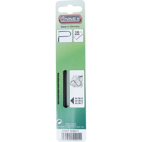 Connex Laubsägeblatt Taifun für Holz - 12 Stück sort. Sägen & Messer