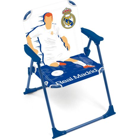 Chaise pliante avec accoudoirs Real Madrid CF (1/3)