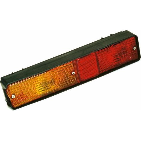 Feu arrière droite gauche 3 fonctions 296x62 mm avec ressort