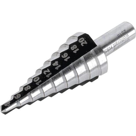 WOLFCRAFT - Foret de 4 a 20mm portant 8mm