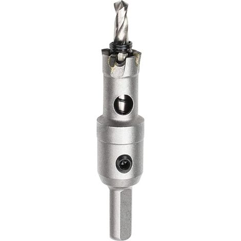 Foret de Scie Cloche en Métal, Coupeur de Trou de Dents en Carbure de Tungstène pour Tôle D'acier Inoxydable, Métal, Alliage, Fer, Bois (16mm) (1/5)