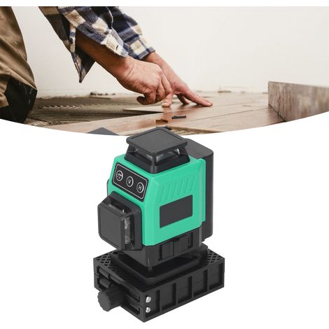 Niveau à lumière verte HILDA 16 lignes, outil autonivelant, niveau à lumière verte, outil à faisceau, marqueur automatique de ligne à lumière verte, niveau au sol, niveau à lumière forte visible intér (1/5)