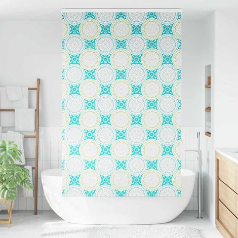 Store enrouleur de douche，Store à rouleau avec cassette largeur du tissu 126 cm CFW7129966 (1/5)