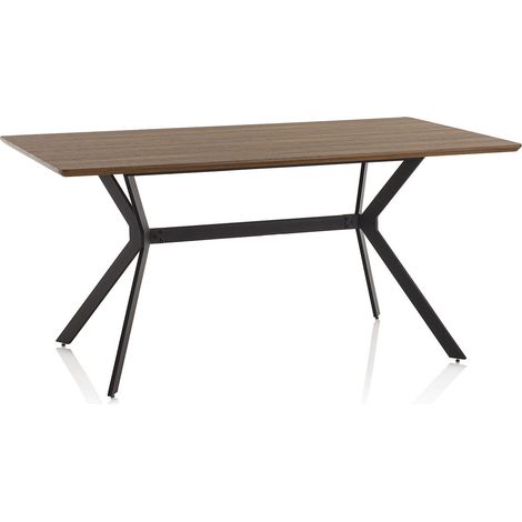 Tavolo 160x90x76 cm in MDF Noce (1/2)