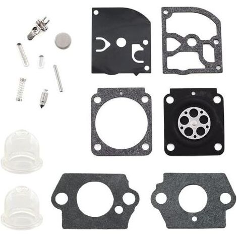 Pair Kit de réparation de joint de membrane de carburateur pour Stihl FS 38 45 55 46 FS38 FS45 FS55 FS46 HS45 BG45 BG85 MM55 BT45 C1Q-S66 (1/3)