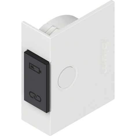BLUM SERVO-DRIVE Schalter für AVENTOS, symmetrisch, Kunststoff seidenweiß (1/4)
