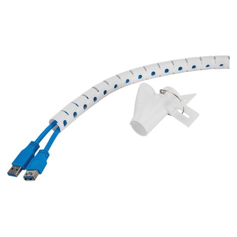 Organisateur de câbles de bureau blanc Neomounts ADS06-141WH (1/5)