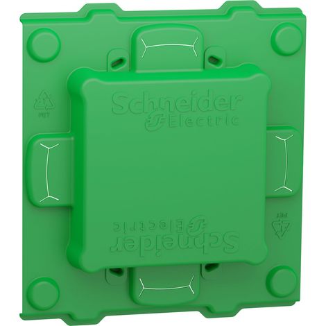 Schneider – Capot de protection cache peinture 1 poste – Obturateur complet pour espaces confinés – NU7802 (1/5)