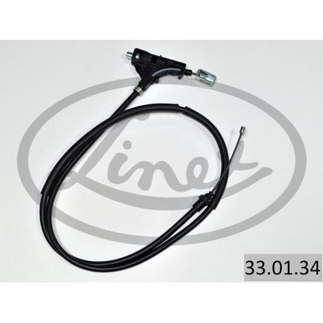 Tirette à câble, frein de stationnement LINEX 33.01.34 PEUGEOT 4745H0 4745H9